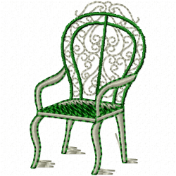 Chairs Embroidery Design 12 Chairs Embroidery Design 12
